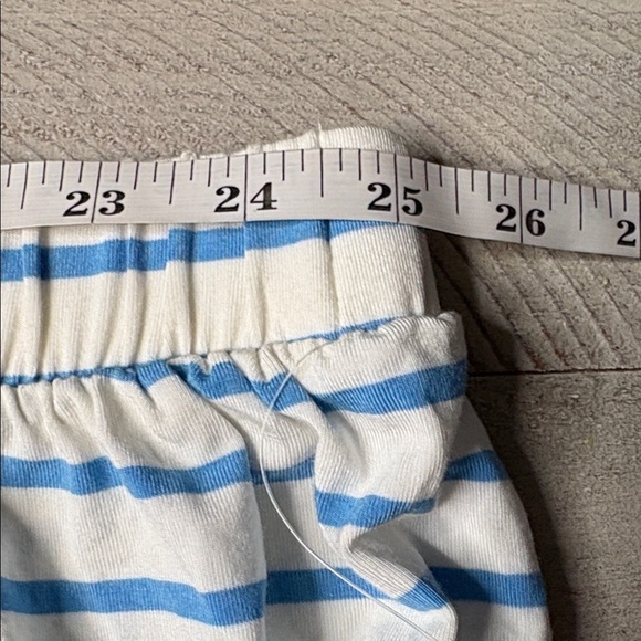 Old Navy Blue Stripe Lounge Women's Sunday Sleep Shorts Pajama 4X - Picture 10 of 14
